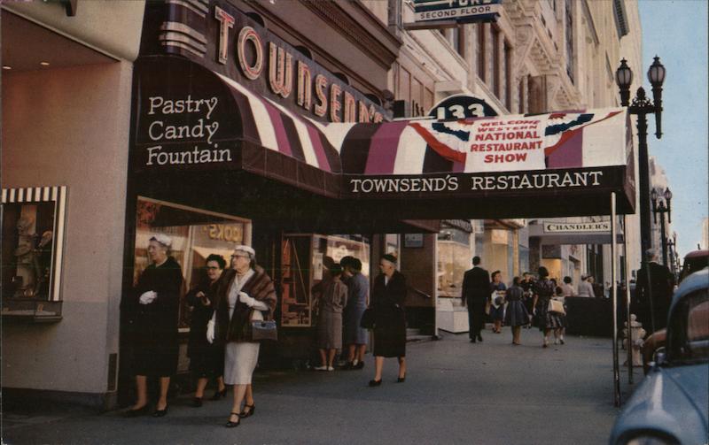 Townsend's since 1856 San Francisco California
