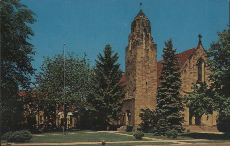 Nativity of the Blessed Virgin Mary Brockport, NY Postcard