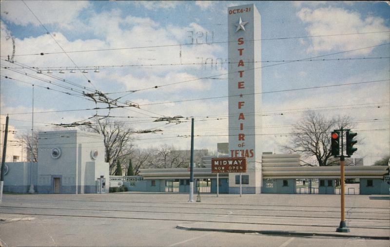 Entrance to State Fair of Texas Dallas