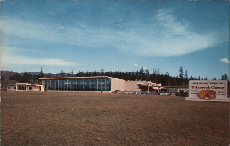 View of Cheese Factory Tillamook Oregon