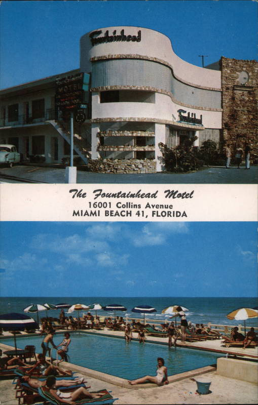 The Fountainhead Motel Miami Beach Florida
