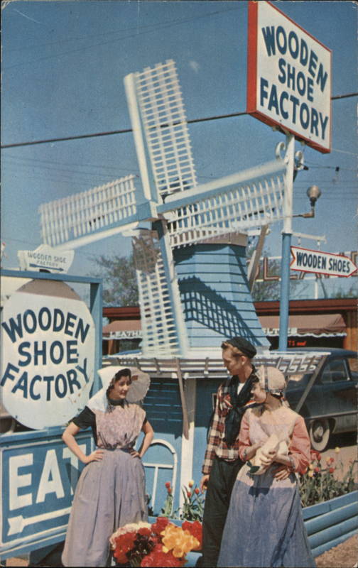 Windmill, Wooden Shoe Factory, Gift Shop Holland Michigan