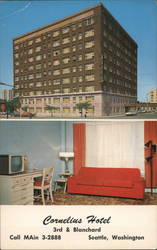 Cornelius Hotel Postcard