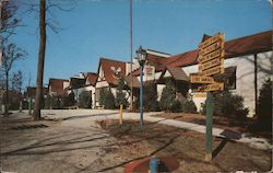A View of the Main Lodge at Santa Claus Land Indiana Postcard Postcard Postcard