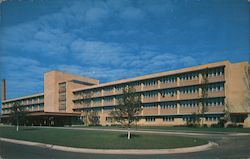 New Rockford Memorial Hospital Illinois Postcard Postcard Postcard