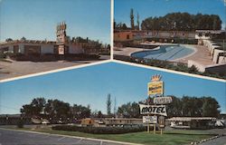 Aruba Motel and Tiki Restaurant Tucumcari, NM Postcard Postcard Postcard