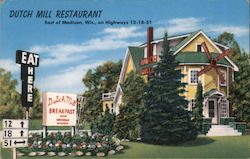 Dutch Mill Restaurant Postcard