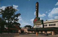 Mangam's Chateau Restaurant Postcard