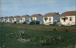 Cottages, Harbour View Tourist Resort Summerside, PE Canada Prince Edward Island Postcard Postcard Postcard