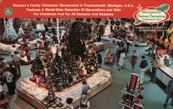 Bronner's Family Christmas Wonderland Postcard