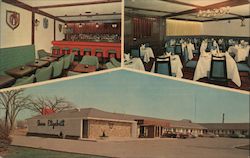 Queen Elizabeth Motor Hotel Postcard