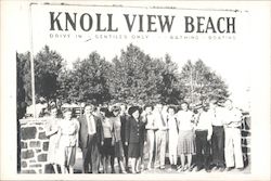 Knoll View Beach Baltimore, MD Postcard Postcard Postcard