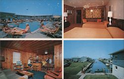 Misty Harbor Motel and Apartments Postcard