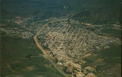 San Luis Obispo Aerial View Postcard