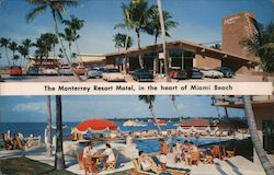 Monterrey Resort Motel Postcard