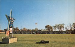 Evening Star Motel Postcard