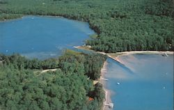 Glen Lake and Fisher Lake Glen Arbor, MI Postcard Postcard Postcard