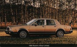 1980 Buick Skylark 4-Door Limited Postcard