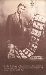 Mr. Del T. Ologie and his post cards Gotham Book Mart Postcard