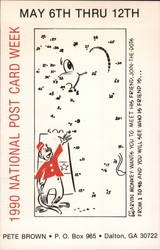 1990 National Post Card Week Postcard