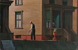 Pennsylvania Coal Town by Edward Hopper Postcard