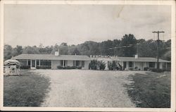 Ranch House Motel Postcard