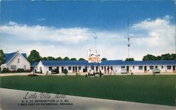 Little Villa Motel Richmond, VA Postcard Postcard Postcard
