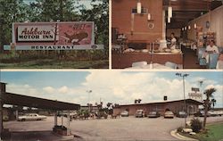 Ashburn Motor Inn Postcard