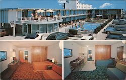 The Bonanza Resort Hotel Wildwood Crest, NJ Postcard Postcard Postcard