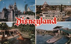 Disneyland - The Magic Kingdom Anaheim, CA Postcard Postcard Postcard