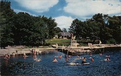 The Waterfront, Salvation Army Camp Nathan Hale Postcard