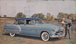 1953 Pontiac Chieftain DeLuxe 4-Door Sedan Postcard