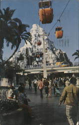 Disneyland's Matterhorn Mountain Postcard