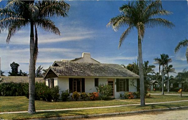 Scene At Florasota Gardens Sarasota Florida