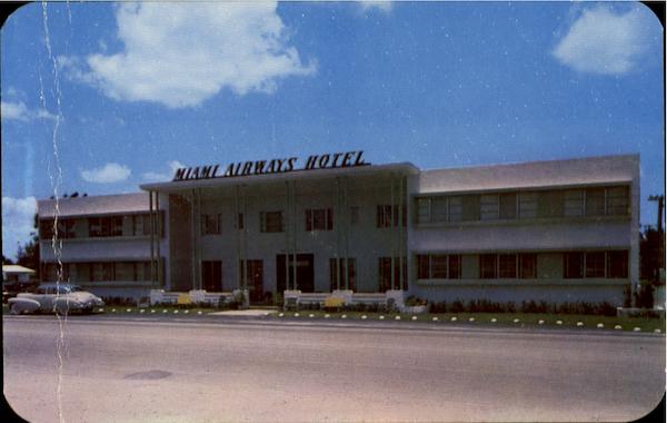 MIAMI AIRWAY HOTEL, 5055 N. W. 36th ST. Miami Springs Florida