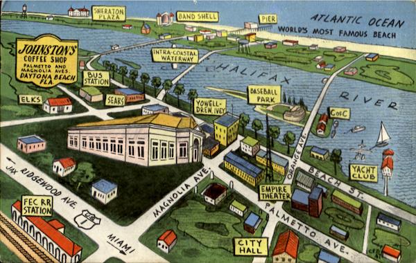 Johnston's Coffee Shop Daytona Beach Florida