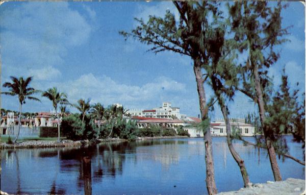 Boca Raton Club View Over Lake Florida