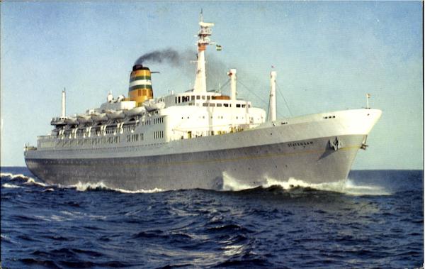 Holland America Line S.S. STATENDAM Boats, Ships