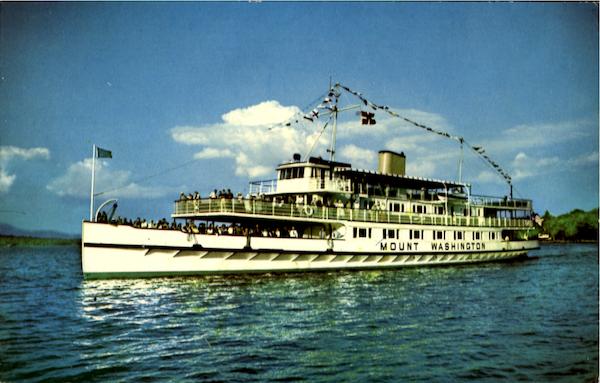 The Motor Vessel Mount Washington Lake Winnipesaukee New Hampshire