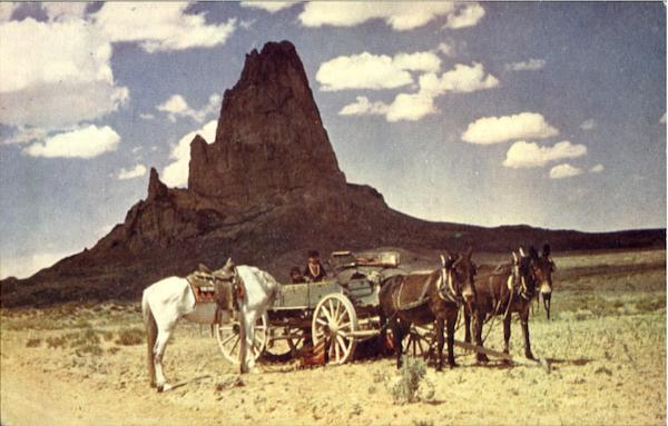 El Capitan In The Ship Rock County Cowboy Western