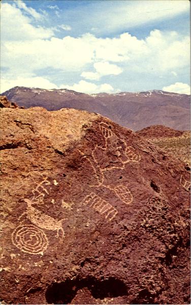 Petroglyphs China Lake California