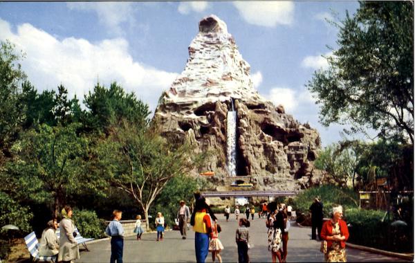 Matterhorn Mountain, Disneyland Anaheim California