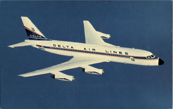 DELTA'S Convail 880 Aircraft