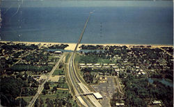 Chesapeake Bay Bridge-Tunnel Norfolk, VA Postcard Postcard