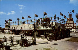 Old South Bar B. Q. Ranch on U.S. No. 27 Clewiston, FL Postcard Postcard