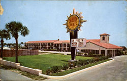 La Fiesta Motor Lodge, On The Ocean Highway Aia South Postcard