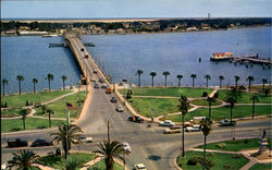 Matanzas River Showing Gridge Of Lions Saint Augustine Beach, FL Postcard Postcard