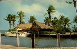 Langford'S Outrigger Restaurant And Marina Jensen Beach, FL Postcard Postcard