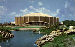 Florida'S New Coliseum And Plaza Postcard