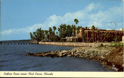 Indian River scene Postcard
